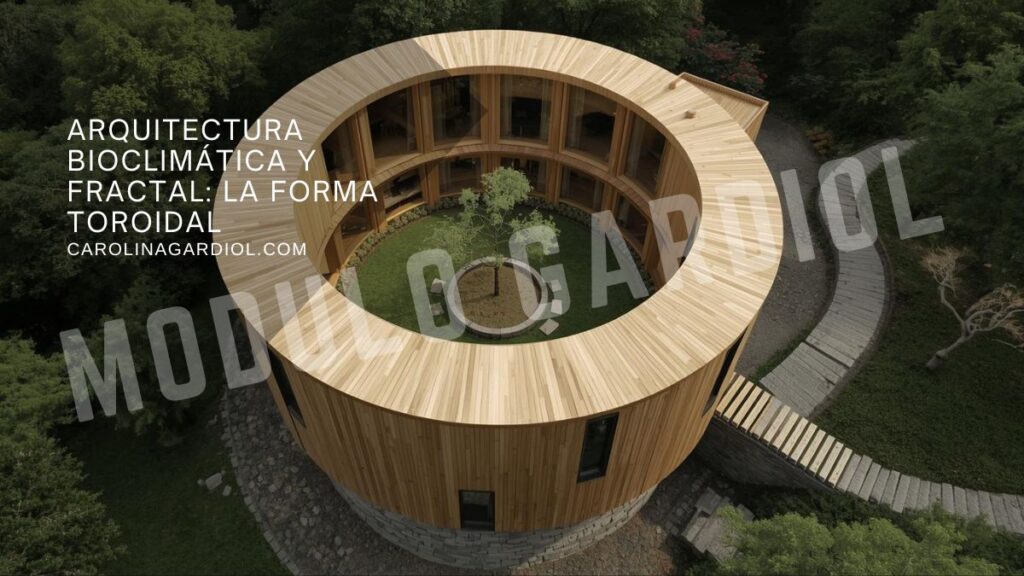 Arquitectura Bioclimática y Forma Toroidal por Carolina Gardiol