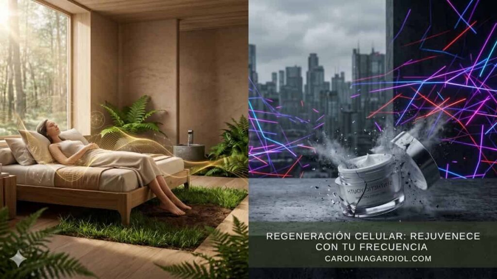 Replicar la naturaleza para el proceso de rejuvenece con tu frecuencia por Carolina Gardiol
