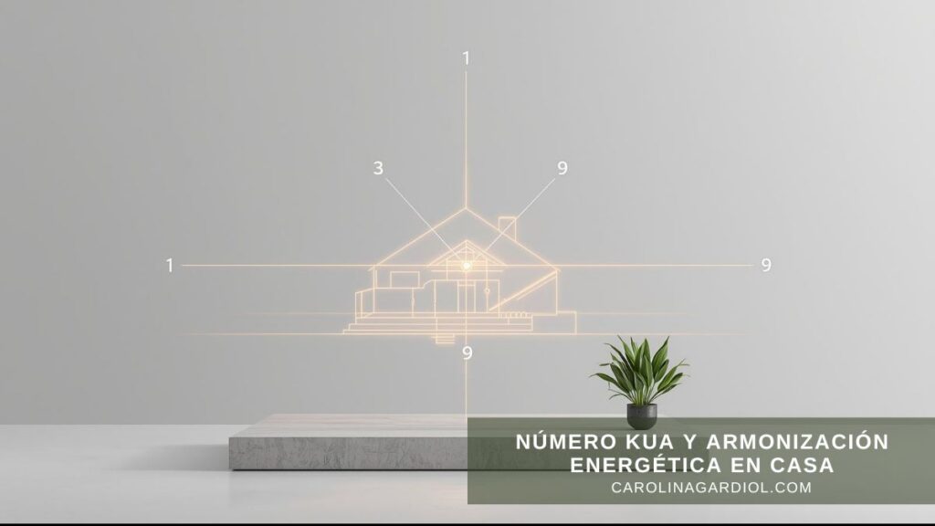 Armonización energética en casa y orientación Kua por Carolina Gardiol.